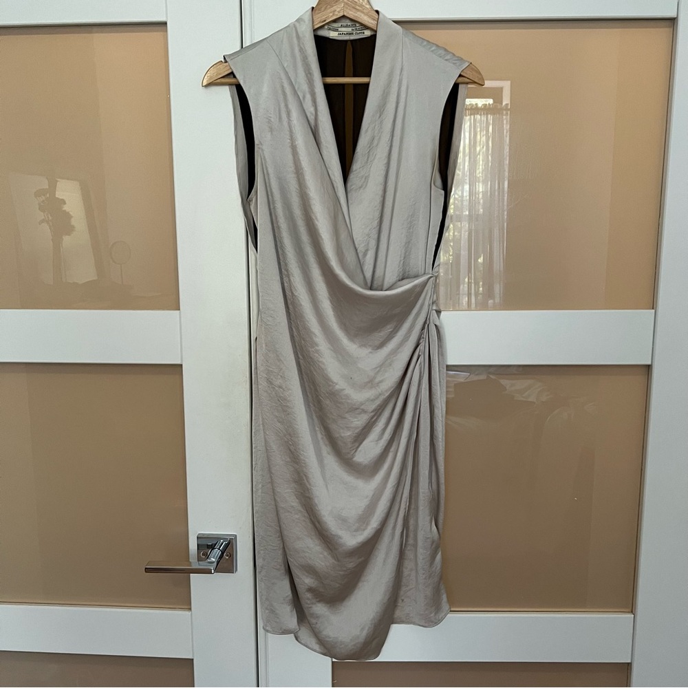 Silver Wrap Allsaints Dress